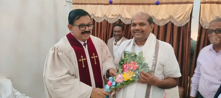 ಎಸ್ಟಿ ಫೌಲ್‌ ಸೆಂಟ್ರಲ್ ಮೆಥೋಡಿಸ್ಟ್ ಚರ್ಚ್ ನಲ್ಲಿ ಇಂದು ಶ್ರೀ ಬಂಡೆಪ್ಪ ಖಾಶೆಂಪುರ್ ಅವರು ಪಾಲ್ಗೊಂಡು,