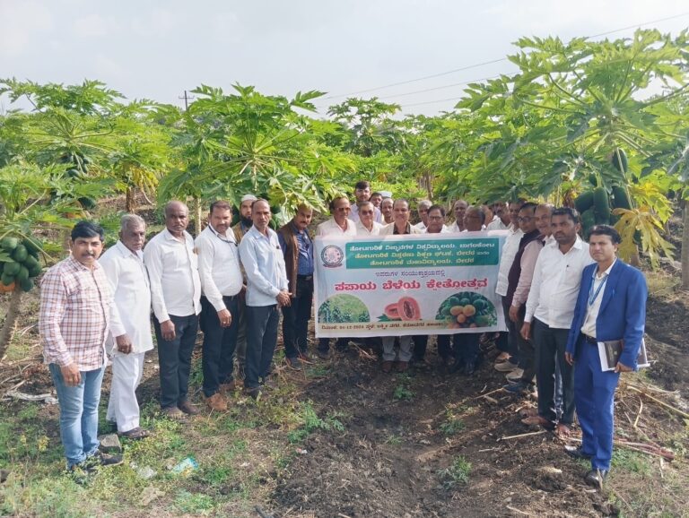 ಮಣ್ಣಿನ ಫಲವತ್ತೆಯ ಬಗ್ಗೆ ವಿಶೇಷ ಕಾಳಜಿವಹಿಸಿ ತೋಟಗಾರಿಕೆ ಬೆಳೆ ಬೆಳೆಯಬೇಕು-ಡಾ.ಎಸ್.ವಿ.ಪಾಟೀಲ್