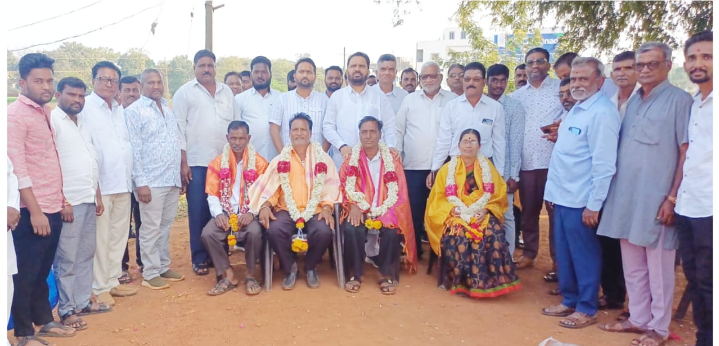 ಚಂದನಹಳ್ಳಿ ಪಿ.ಕೆ.ಪಿ.ಎಸ್ ಚುನಾವಣೆಯಲ್ಲಿ ಗೆಲುವು ಸಾಧಿಸಿದ ಕಾಂಗ್ರೆಸ್ ಬೆಂಬಲಿತ ಅಭ್ಯರ್ಥಿಗಳಾದ