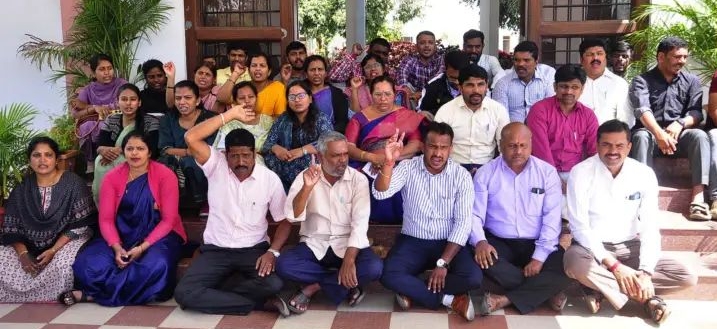 ಅತಿಥಿ ಉಪನ್ಯಾಸಕರ ಪ್ರತಿಭಟನೆ