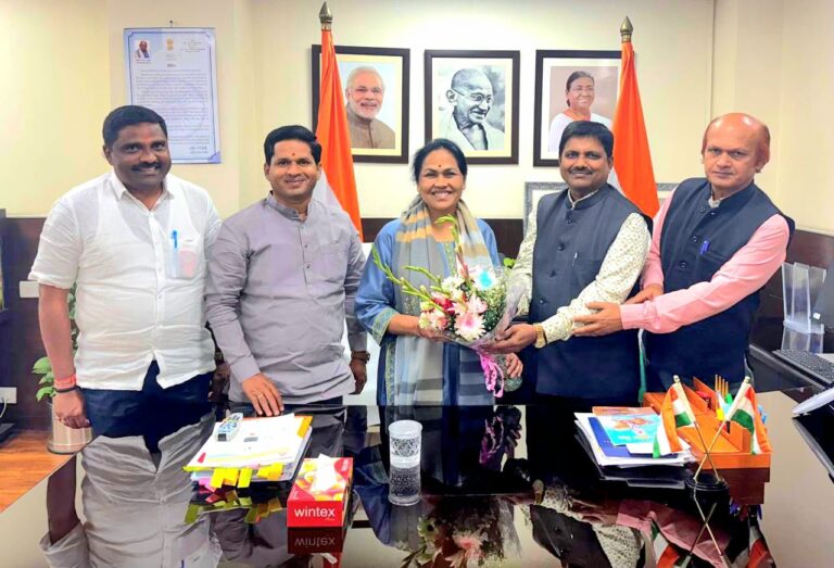 ಕೇಂದ್ರ ಸಚಿವರಾದ ಶೋಭಾ ಕರಂದ್ಲಾಜೆ ರವರಿಗೆ  ಜಿಲ್ಲಾ ಬಿಜೆಪಿಯಿಂದ ಮನವಿ