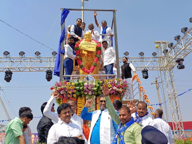 ಭಾರತ ರತ್ನ‌ ಡಾ.ಬಿ.ಆರ್ ಅಂಬೇಡ್ಕರ್ ರವರ ಪುತ್ಥಳಿ ಉದ್ಘಾಟನಾ ಕಾರ್ಯಕ್ರಮ.