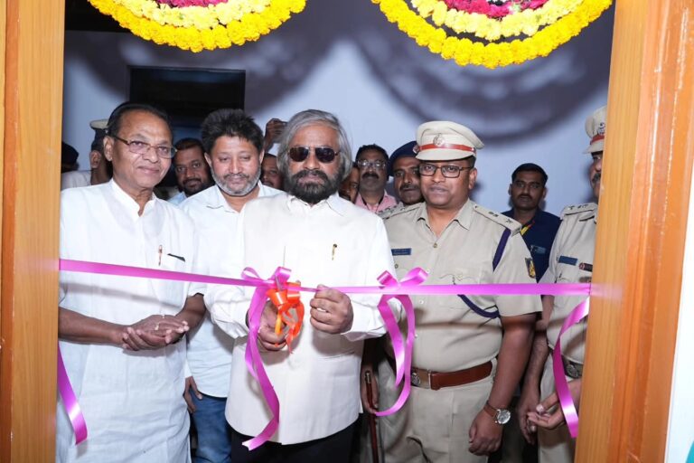 ಸಿಸಿ ಟಿ.ವಿ. ಕಮಾಂಡ, ನಿಯಂತ್ರಣ ಕೇಂದ್ರ ಉದ್ಘಾಟಿಸಿದ ಸಚಿವ ಈಶ್ವರ ಖಂಡ್ರೆ