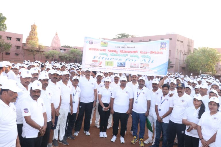 ಪೊಲೀಸ ರನ್-2025 ಮ್ಯಾರಾಥನ್‍ಗೆ ಚಾಲನೆ ನೀಡಿದ ಎಸ್.ಪಿ. ಪ್ರದೀಪ ಗುಂಟಿ