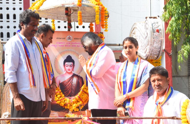 ಜಗತ್ತಿಗೆ ಶಾಂತಿ, ಸಮಾನತೆ ಹಾಗೂ ಸರಳತೆಯ ಸಂದೇಶ ನೀಡಿದರು ಗೌತಮಬುದ್ಧರು- ಸಚಿವ ಈಶ್ವರ ಬಿ.ಖಂಡ್ರೆ.
