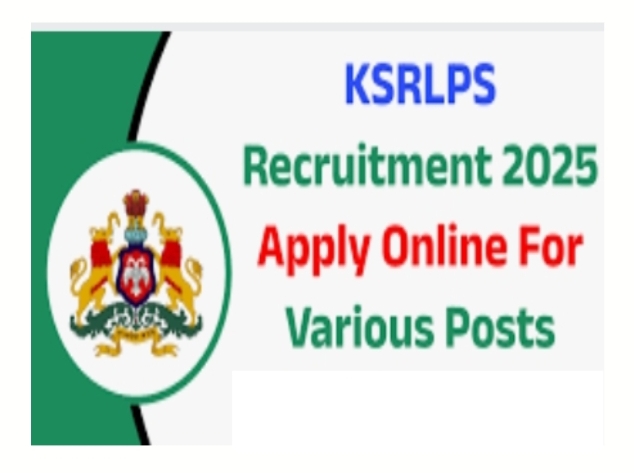 KSRLPS  ನಿಂದ ಜಿಲ್ಲಾ ಮ್ಯಾನೇಜರ್, ತಾಲೂಕು ಪ್ರೊಗ್ರಾಂ ಮ್ಯಾನೇಜರ್, ಬ್ಲಾಕ್ ಮ್ಯಾನೇಜರ್ ಸೇರಿದಂತೆ ನಾನಾ ಹುದ್ದೆಗಳಿಗೆ ನೇಮಕಾತಿ ಹುದ್ದೆಗೆ ಅರ್ಜಿ ಆಹ್ವಾನ