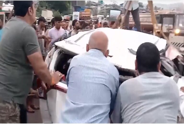 ಮುಂಬೈ-ಗೋವಾ ಹೆದ್ದಾರಿಯಲ್ಲಿ ಜಗ್ಬುಡಿ ನದಿಗೆ ಕಾರು ಉರುಳಿ ಐವರು ಸಾವು, ಚಾಲಕನ ಸ್ಥಿತಿ ಗಂಭೀರ