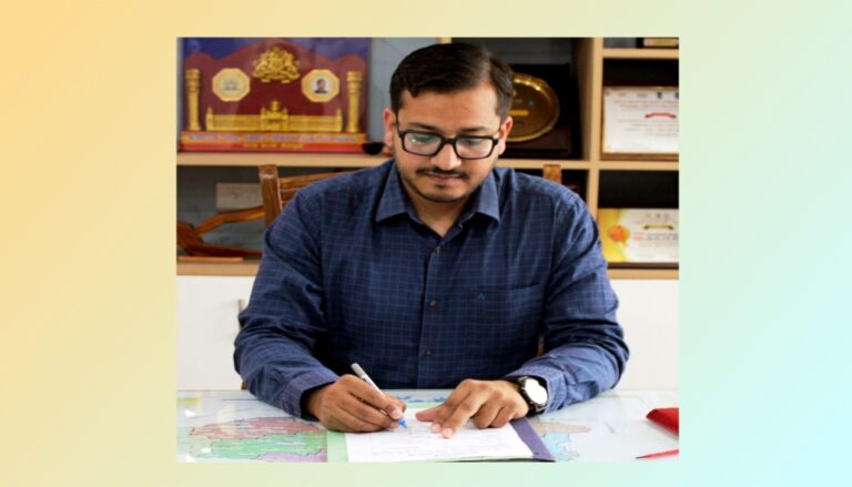 ಕೊಪ್ಪಳ ಜಿಲ್ಲಾ ಪಂಚಾಯತ ನೂತನ ಸಿಇಓ ಆಗಿ ವರ್ಣಿತ್ ನೇಗಿ ಅಧಿಕಾರ ಸ್ವೀಕಾರ