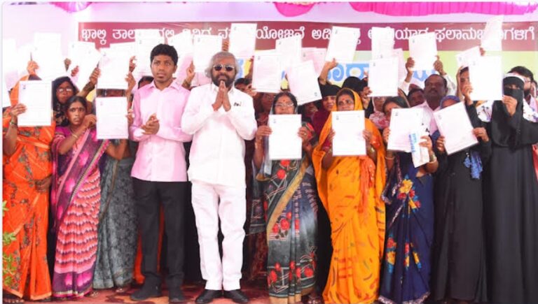 ಭಾಲ್ಕಿ ತಾಲೂಕನ್ನು ಗುಡಿಸಲು ಮುಕ್ತಮಾಡುವುದೇ ಮುಖ್ಯ ಗುರಿ-ಸಚಿವ ಈಶ್ವರ ಖಂಡ್ರೆ.