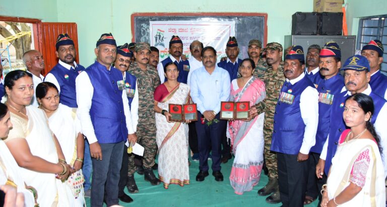 ಕಾರ್ಗಿಲ್ ಯುದ್ಧದಲ್ಲಿ ಹುತಾತ್ಮರಾದವರನ್ನು ಸ್ಮರಿಸುವುದು ಶ್ಲಾಘನೀಯ – ಮಹೇಶ ಮಾಲಗಿತ್ತಿ