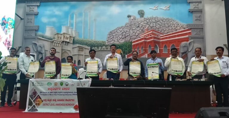 ಕೃಷಿ ಇಲಾಖೆಯಿಂದ ಪಿಎಮ್‌ಎಫ್‌ಎಮ್‌ಇ ಯೋಜನೆಯ ಕಾರ್ಯಗಾರ ಯಶಸ್ವಿರಾಯಚೂರು