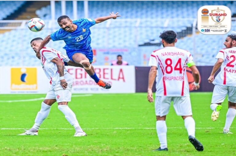 ಭಾರತೀಯ ವಾಯುಪಡೆಯನ್ನು 4-2 ಅಂತರದಿಂದ ಸೋಲಿಸಿದ ನಾಮಧಾರಿ ಎಫ್‌ಸಿ,