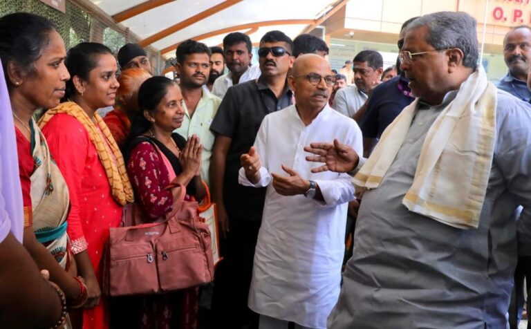 ವಿಕ್ಟೋರಿಯಾ ಆಸ್ಪತ್ರೆಗೆ ಅನಿರೀಕ್ಷಿತ ಭೇಟಿ ನೀಡಿದ ಮುಖ್ಯಮಂತ್ರಿಗಳು, ವೈದ್ಯಕೀಯ ಶಿಕ್ಷಣ ಸಚಿವರು
