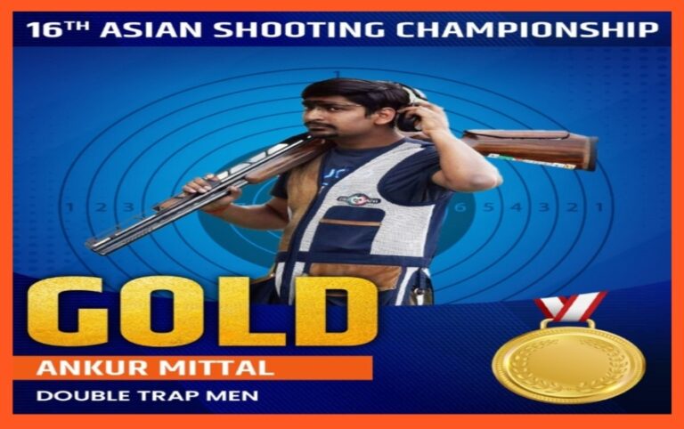 ಕಝಾಕಿಸ್ತಾನದ ಶಿಮ್ಕೆಂಟ್‌ 16 ನೇ ಏಷ್ಯನ್ ಶೂಟಿಂಗ್ ಚಾಂಪಿಯನ್‌ಶಿಪ್‌ನಲ್ಲಿ ಭಾರತಕ್ಕೆ 50 ಚಿನ್ನದ.
