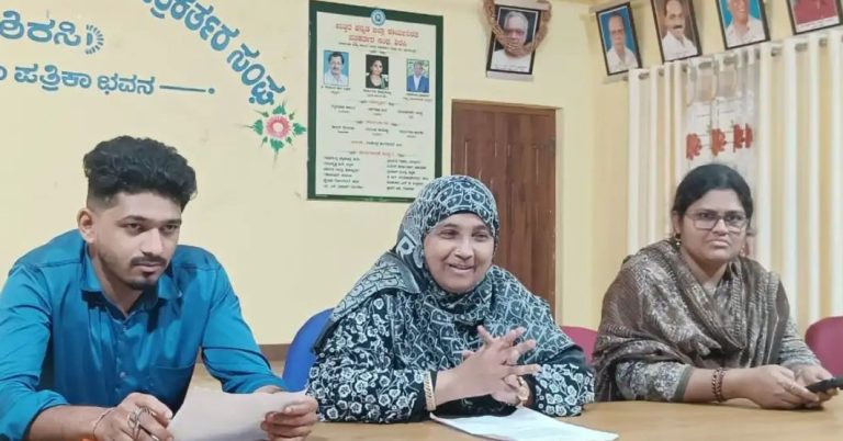 ಅತಿಥಿ ಶಿಕ್ಷಕರ ಬೇಡಿಕೆಗಳನ್ನು ಈಡೇರಿಸಿ; ಶಿರಸಿ ಶೈಕ್ಷಣಿಕ ಜಿಲ್ಲಾಧ್ಯಕ್ಷೆ ರಿಹಾನಾ ಶೇಖ್ ಆಗ್ರಹ