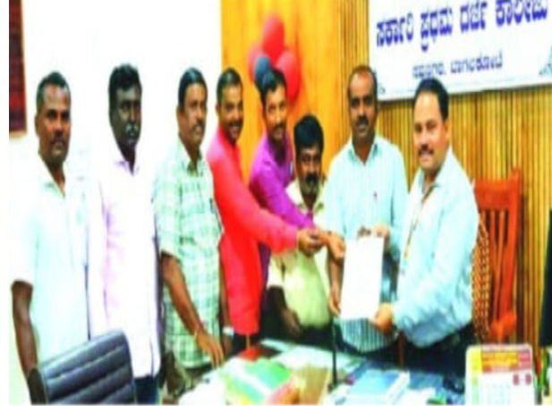 ನಕಲಿ ಪ್ರಮಾಣ ಪತ್ರ ನೀಡಿ ನೌಕರಿ: ಕ್ರಮಕ್ಕೆ ಆಗ್ರಹ.