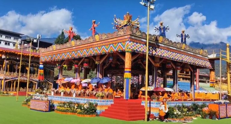 70 ನೇ ರಾಜನ ಜನ್ಮ ವಾರ್ಷಿಕೋತ್ಸವದಂದು ಬುದ್ಧನ ಅವಶೇಷಗಳು ಭೂತಾನ್‌ಗೆ ಪ್ರಯಾಣ ಬೆಳೆಸುತ್ತವೆ