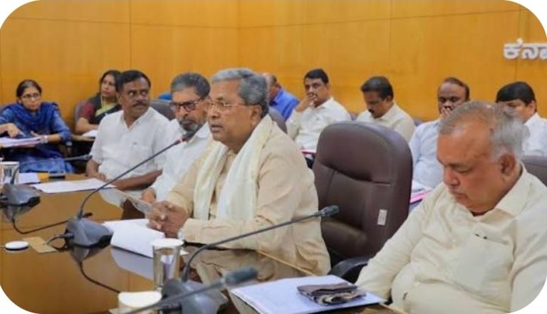 ಮುಖ್ಯಮಂತ್ರಿ ಸಿದ್ದರಾಮಯ್ಯ ನೇತೃತ್ವದಲ್ಲಿ ನಡೆದ ಪ್ರಗತಿ ಪರಿಶೀಲನಾ ಸಭೆಯ