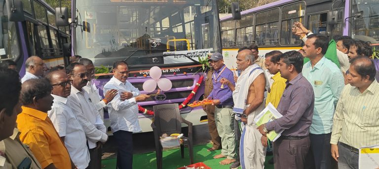 ಪ್ರಯಾಣಿಕರಿಗೆ ಅನುಕೂಲ ಕಲ್ಪಿಸಲು 16 ನಗರ ಹೊಸ ಬಸ್‌ಗಳಿಗೆ ಚಾಲನೆ: ಶಾಸಕರಾದ ಡಾ.ಶಿವರಾಜ ಎಸ್ ಪಾಟೀಲ್