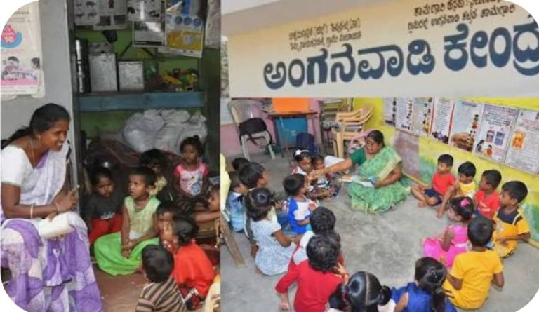 ಅಂಗನವಾಡಿ ಹುದ್ದೆಗಿಲ್ಲ ಕನಿಷ್ಠ ವೇತನ; ಕಾರ್ಯಕರ್ತರಲ್ಲಿ ಕಿಡಿ ಹೊತ್ತಿಸಿದೆ.