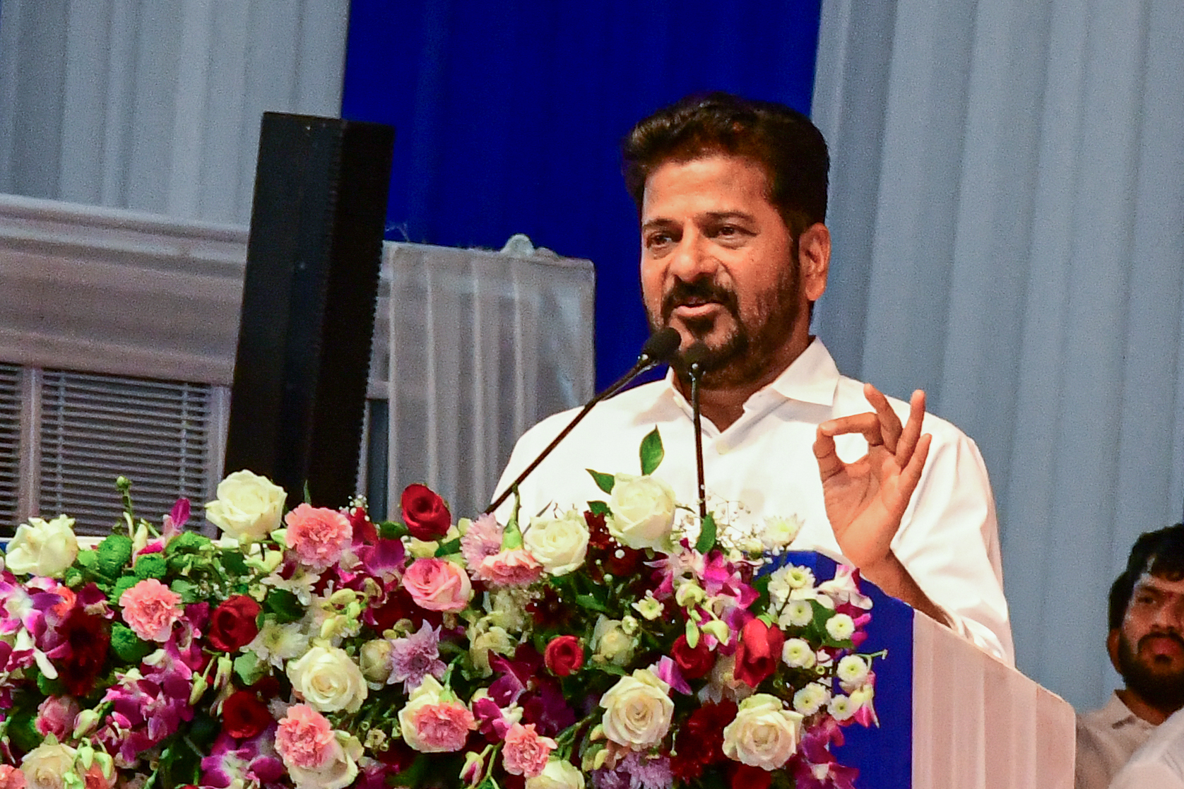 ನೂತನ ಗೇಟ್‌ಗಳ ಅಳವಡಿಕೆಯಿಂದ ತಲೆಮಾರುಗಳ ಸಮಸ್ಯೆಗೆ ಮುಕ್ತಿ: ತೆಲಂಗಾಣ ಮುಖ್ಯಮಂತ್ರಿ ಎ.ರೇವಂತ ರೆಡ್ಡಿ