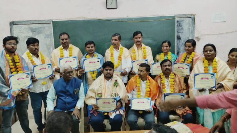 ಪದವೀಧರ ಪ್ರಾಥಮಿಕ ಶಿಕ್ಷಕರ ಸಂಘದ ಭಾಲ್ಕಿ ತಾಲೂಕು ಅಧ್ಯಕ್ಷರಾಗಿ ಉತ್ತಮ ಶಿಂದೆ ಪುನರಾಯ್ಕೆ!